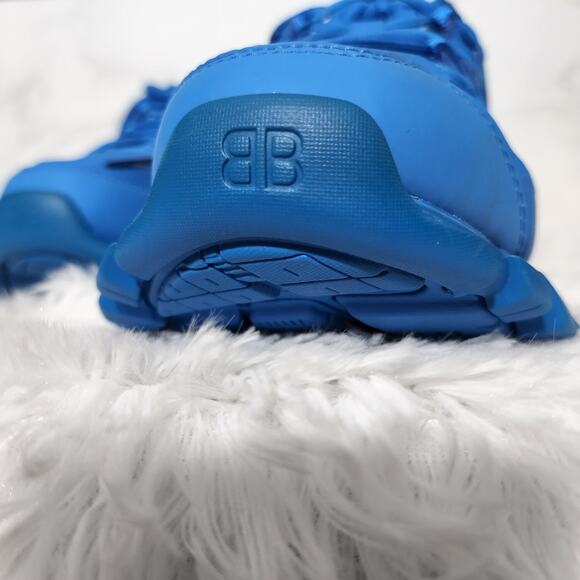Balenciaga Track Sneakers Screen Blue size EU 41 / US 8 NIB - Picture 8 of 13